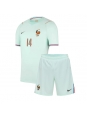 Otroške Nogometnih dresov Francija Adrien Rabiot #14 Gostujoči SP 2026 Kratki rokavi (+ hlače)